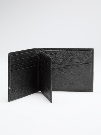Leather mini wallet