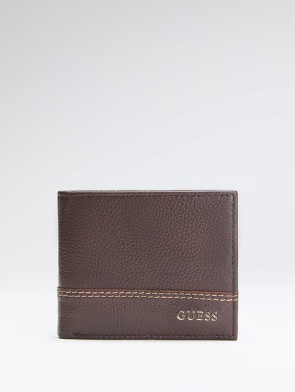 Leather mini wallet