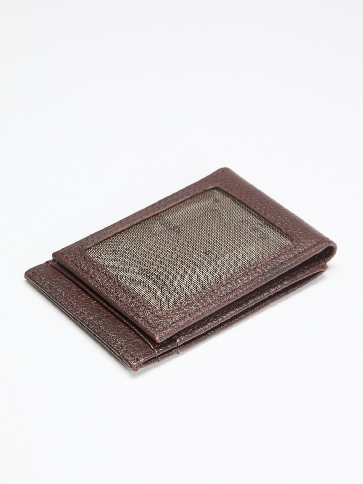 Leather mini wallet