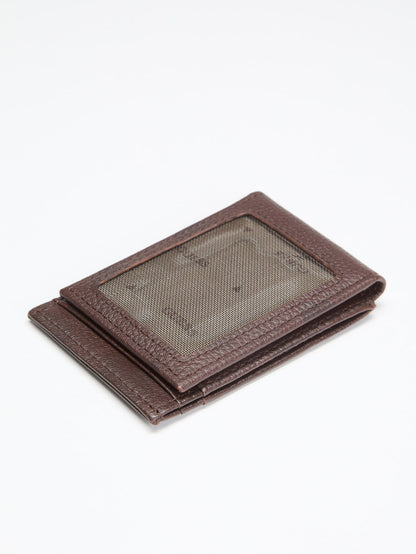 Leather mini wallet