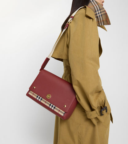 Note Bag in Archive beige/ruby red