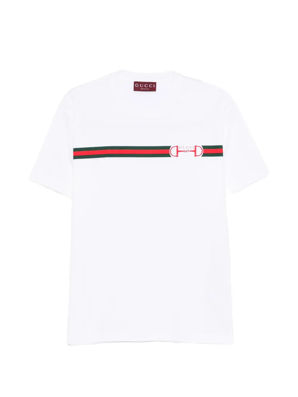 stripe logo T-shirt