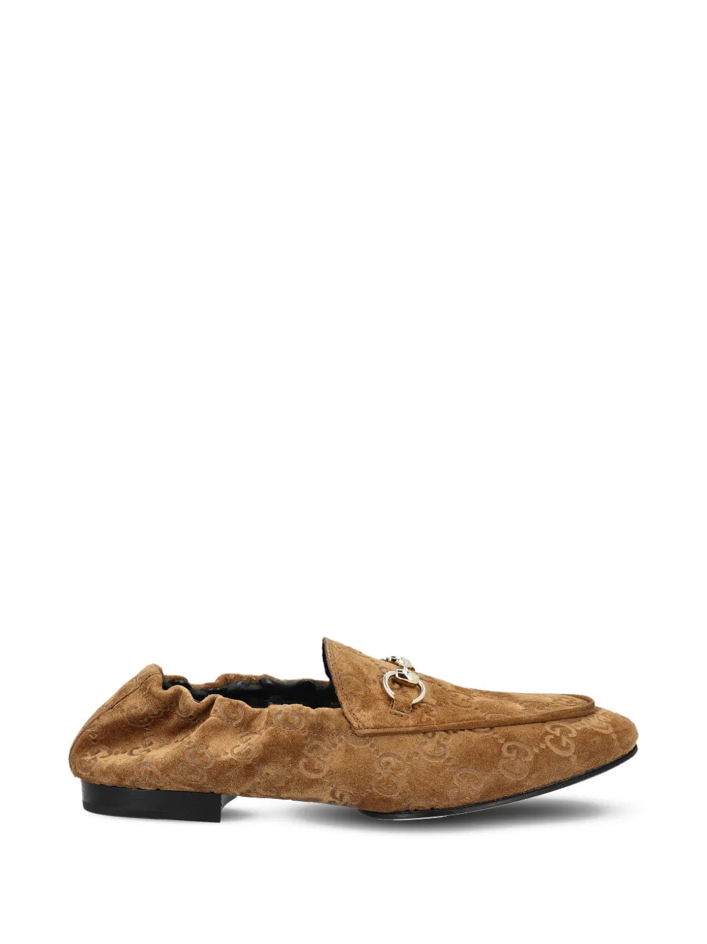 GG-patterned loafers