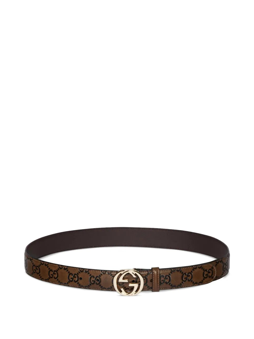 Interlocking G-buckle belt