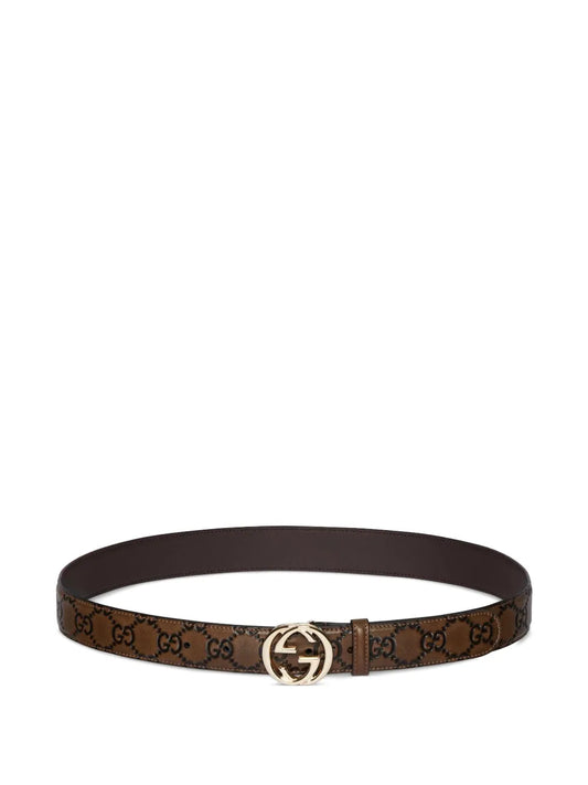 Interlocking G-buckle belt