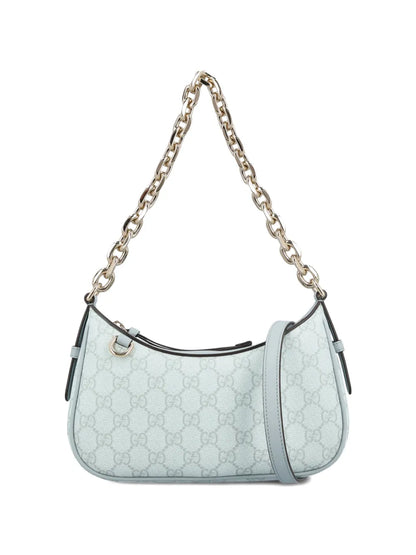chain-strap logo-motif shoulder bag