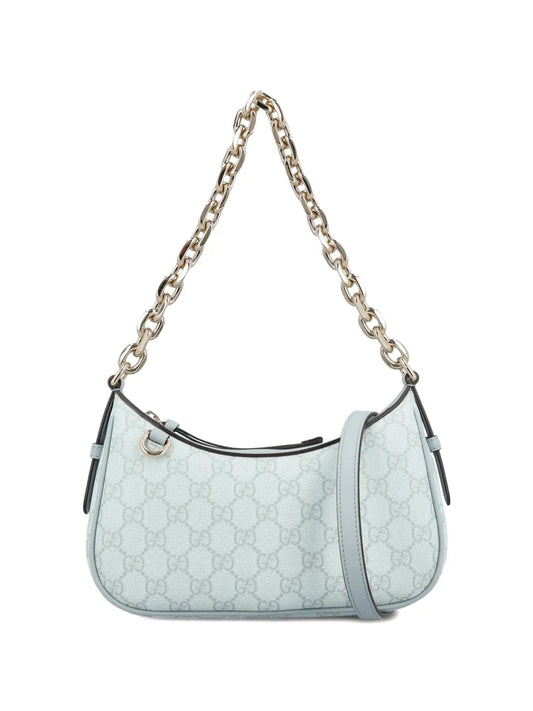 chain-strap logo-motif shoulder bag