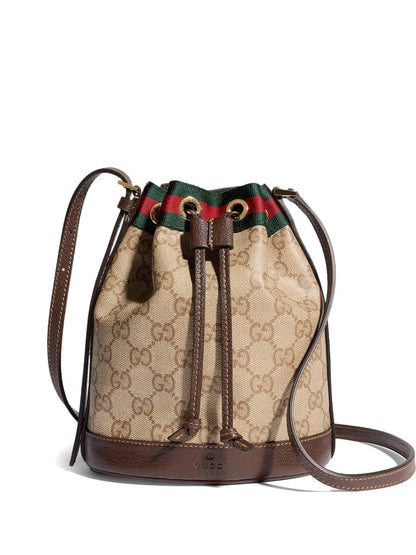 GG Supreme Web bucket bag