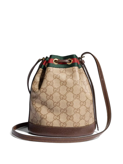GG Supreme Web bucket bag
