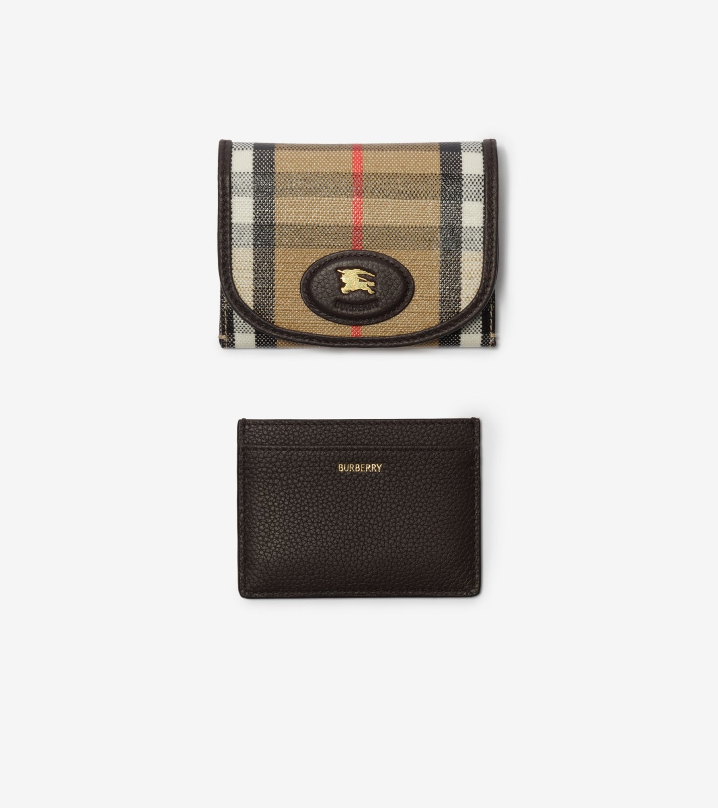 Highlands Coin Pouch &amp; Card Case in Sand beige
