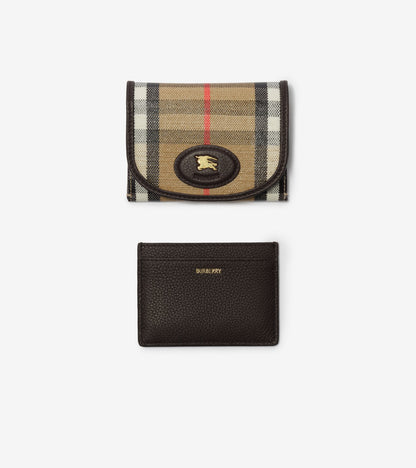 Highlands Coin Pouch &amp; Card Case in Sand beige