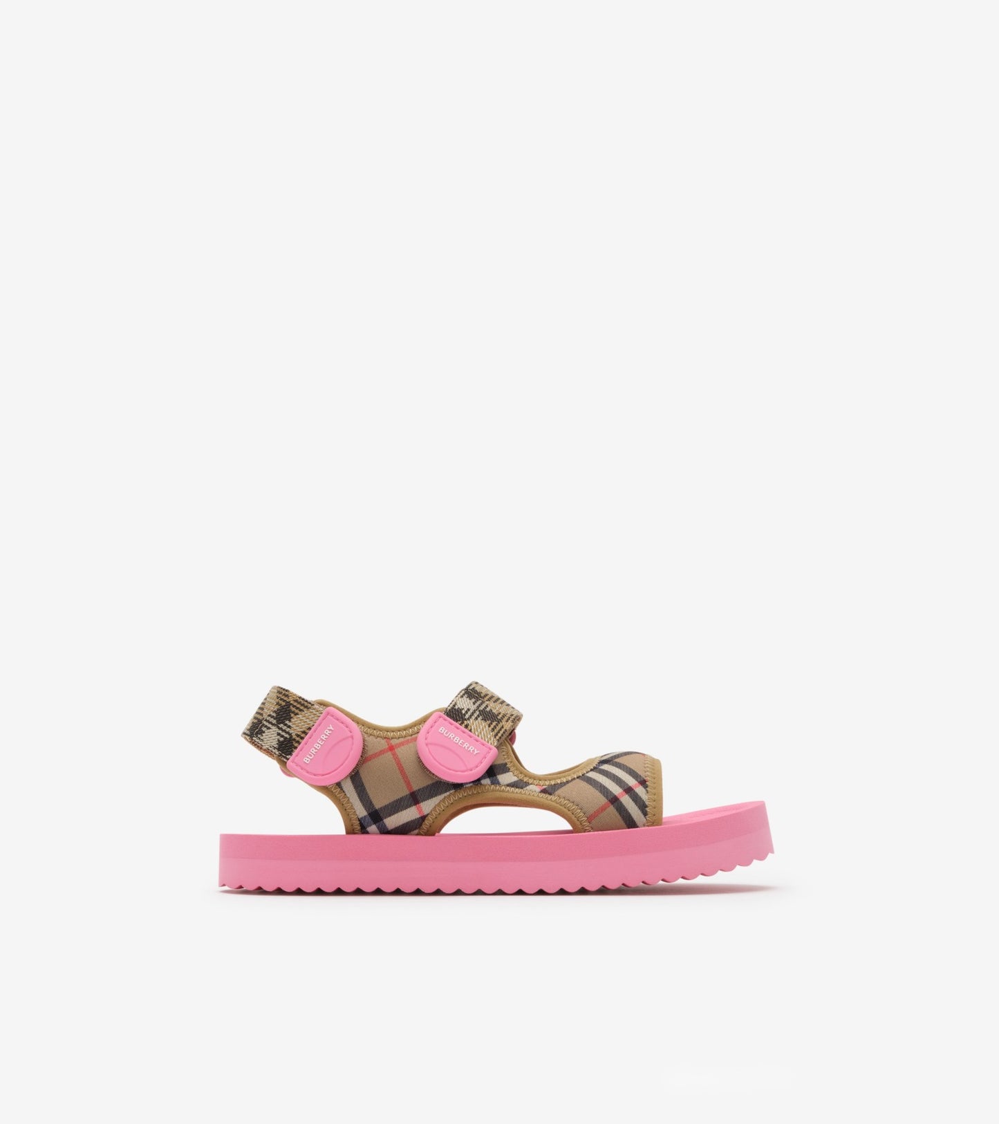 Check Sandals in Sand beige/green - Children