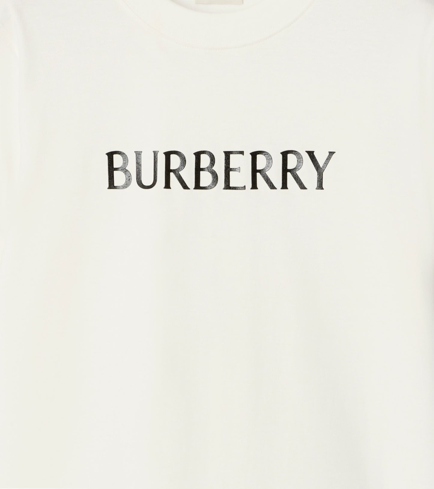 Logo Cotton T-shirt in Chalk white