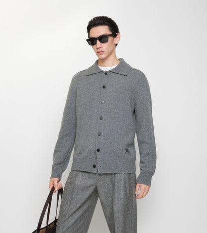 Cashmere Cardigan in Grey