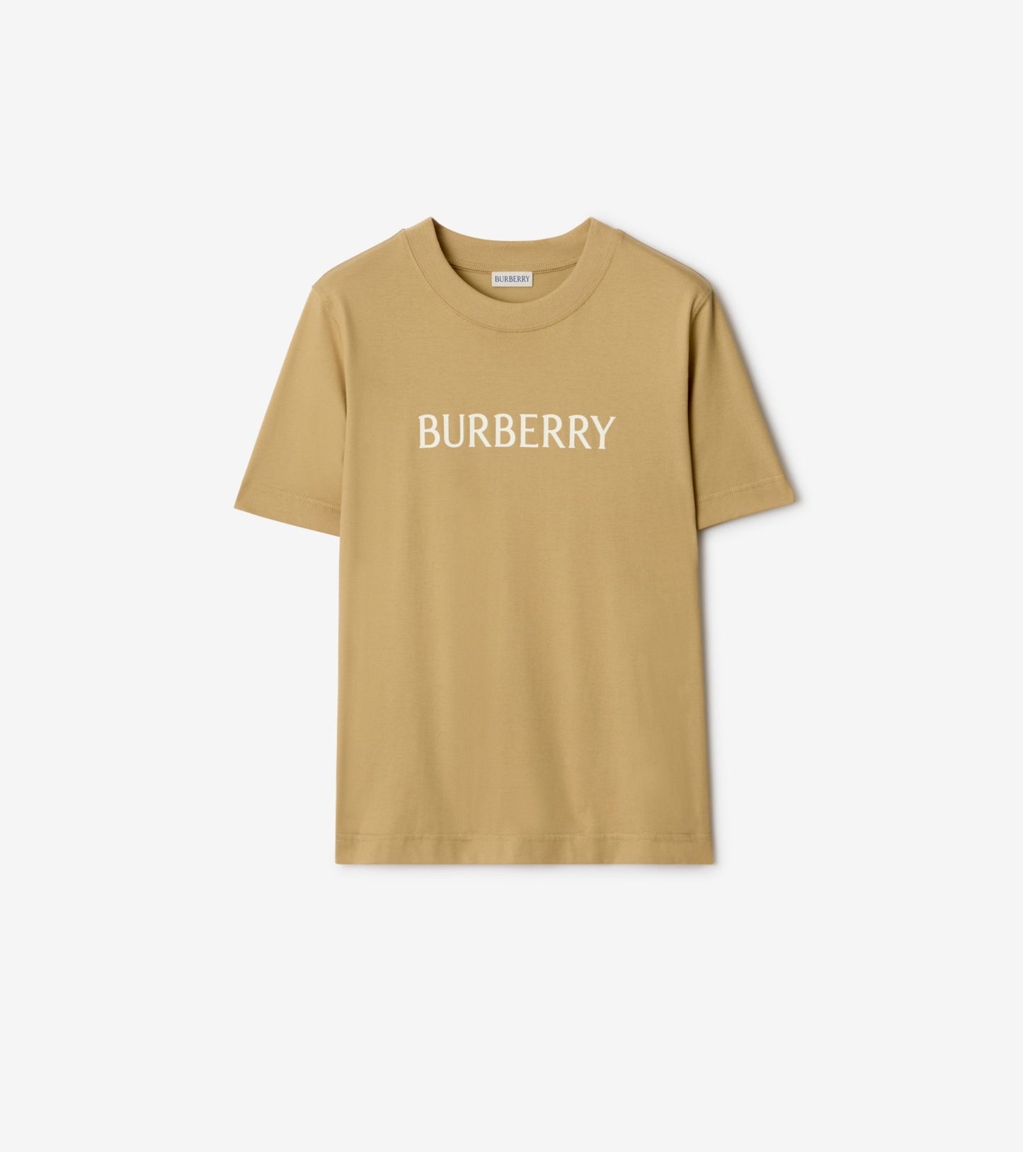 Logo Cotton T-shirt in Chalk white