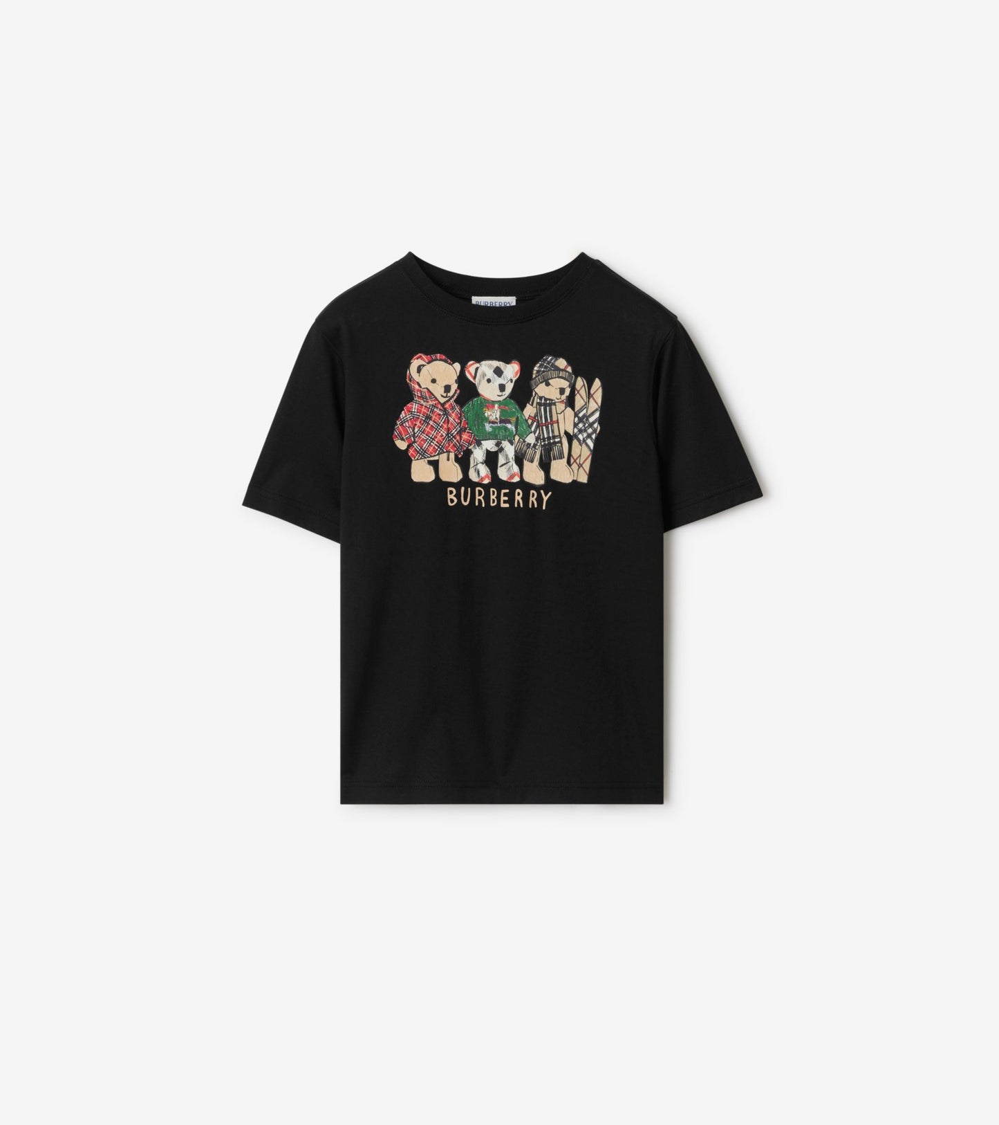 Thomas Bear and Friends Cotton T-shirt in Black