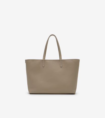 Medium Reversible Bloomsbury Tote in Mushroom beige/mallow pink