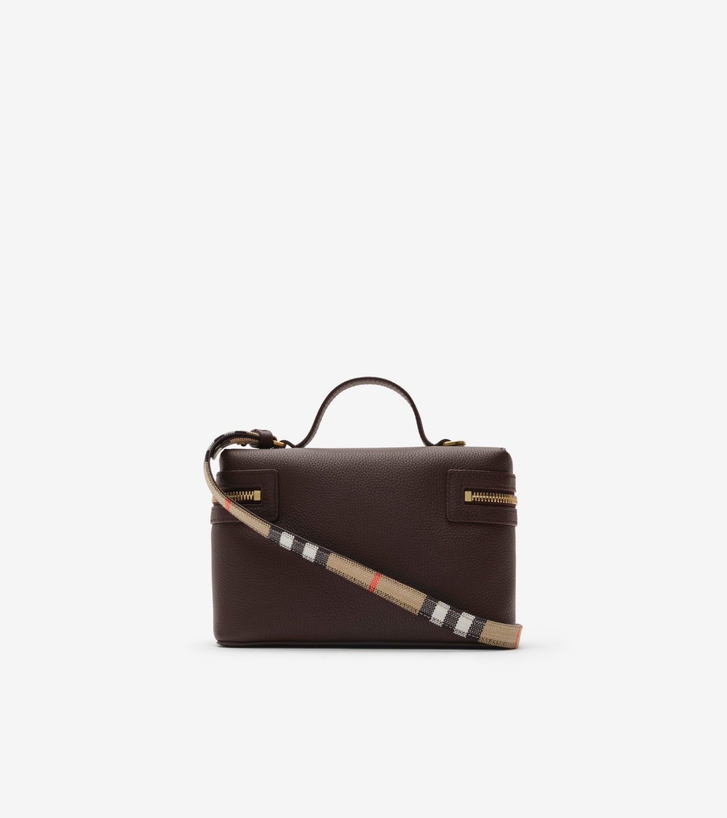 Bloomsbury Vanity Bag in Peat brown/sand beige