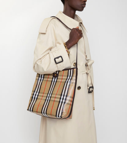 Small Highlands Shoulder Bag in Sand beige