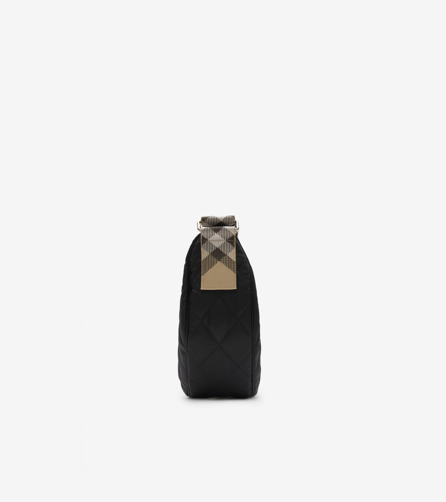 Large Horseshoe Crossbody Bag in Black