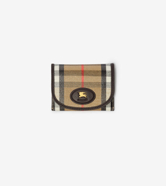 Highlands Coin Pouch &amp; Card Case in Sand beige