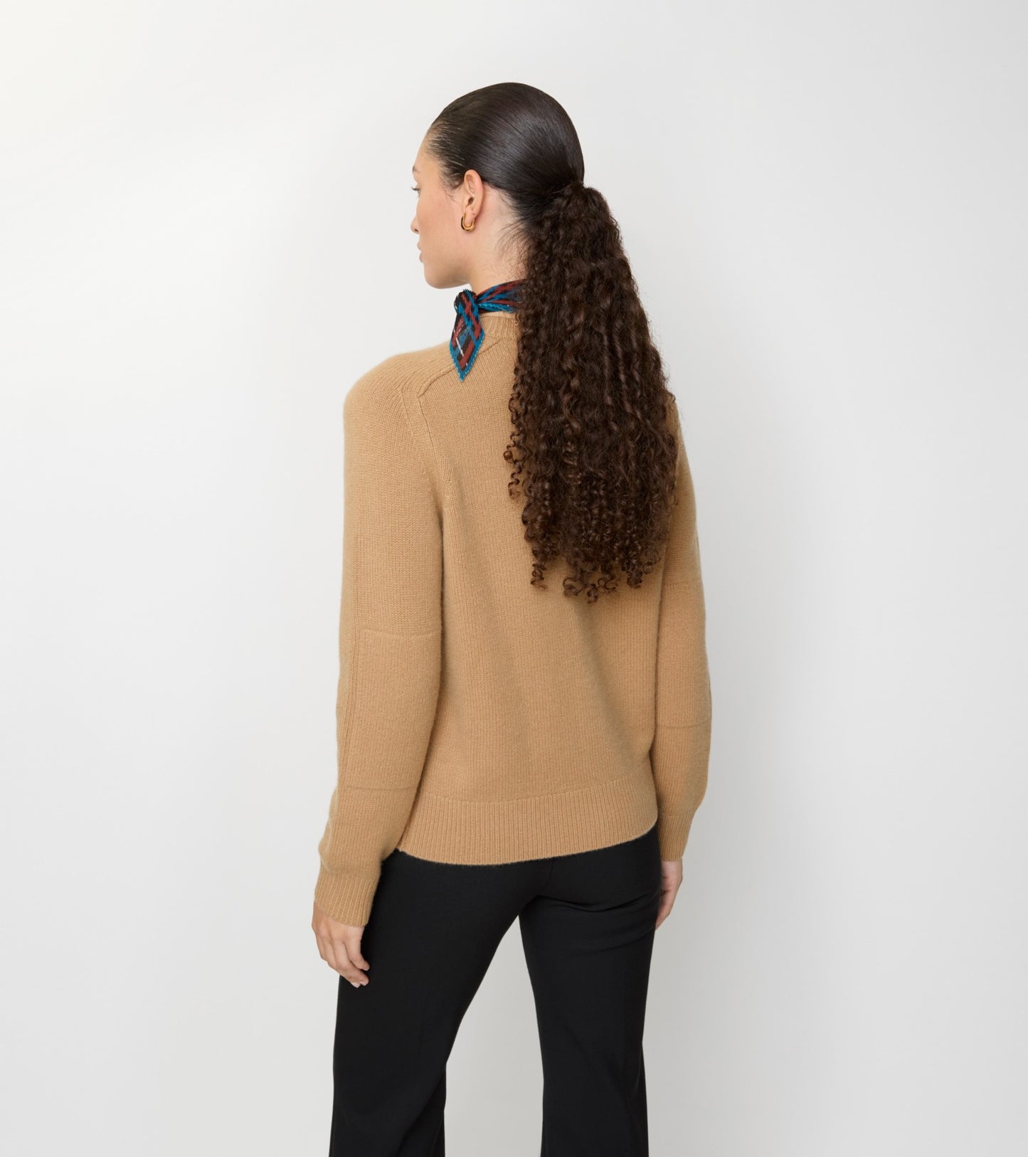 Cashmere Cardigan in Butterscotch brown