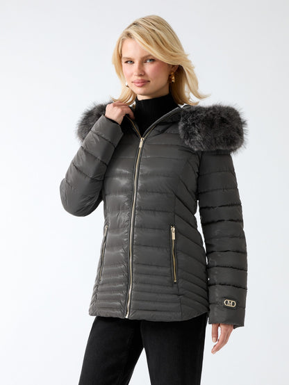 Eco Janis Short Puffer Jacket