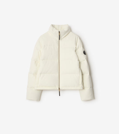 Cashmere Ambleside Puffer Jacket in Fawn brown