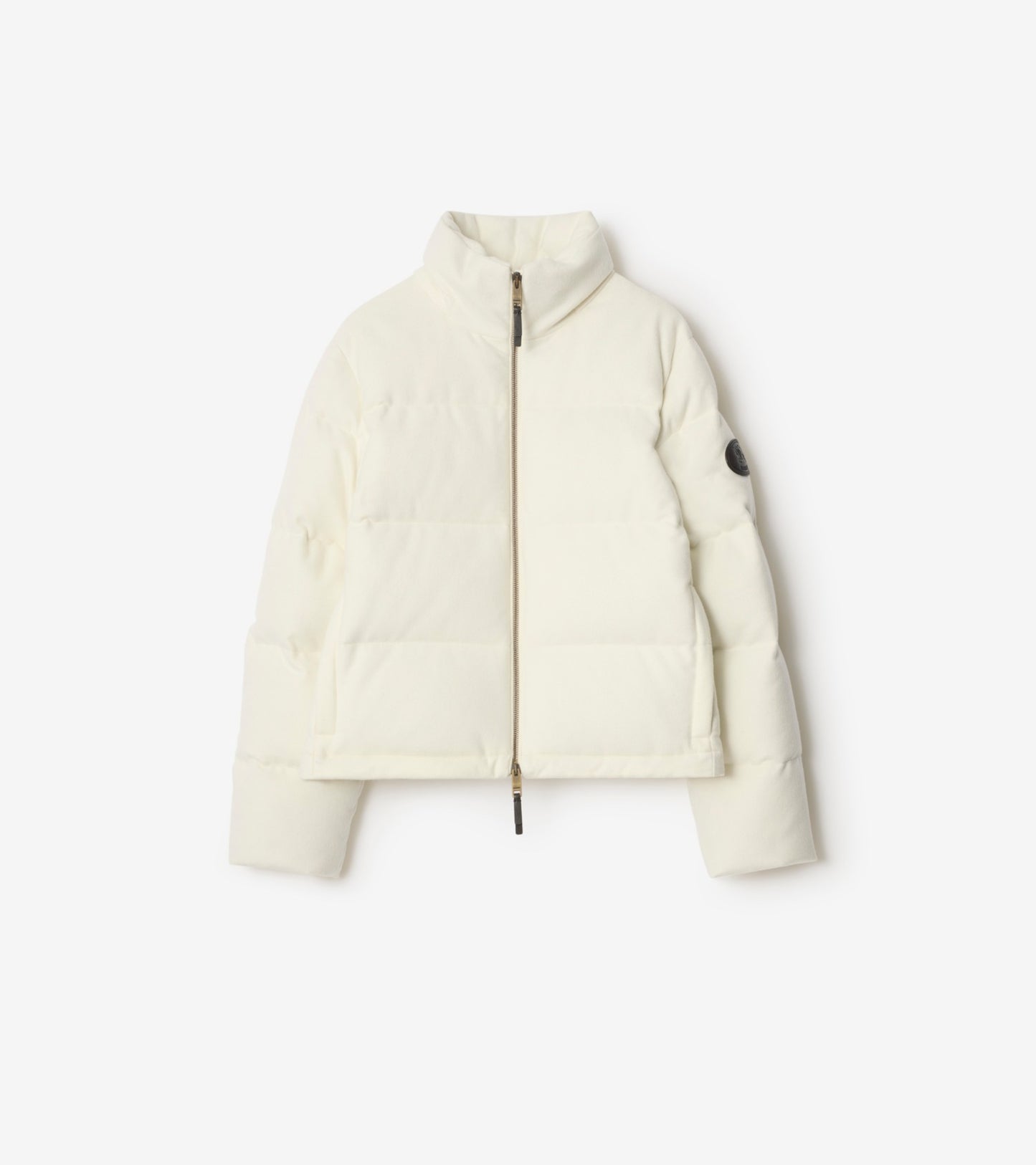 Cashmere Ambleside Puffer Jacket in Ice white