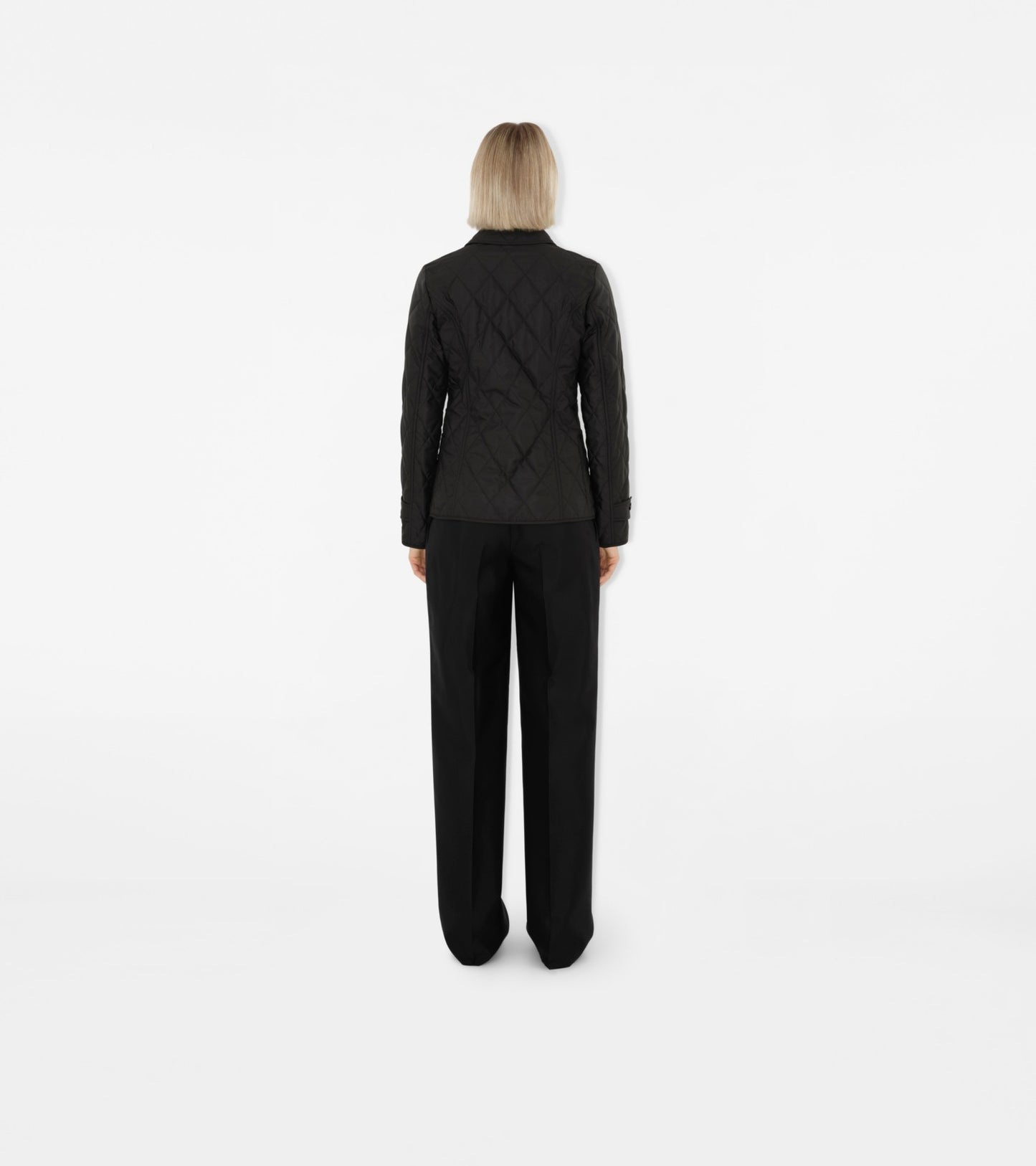 Quilted Thermoregulated Fernleigh Jacket in Black