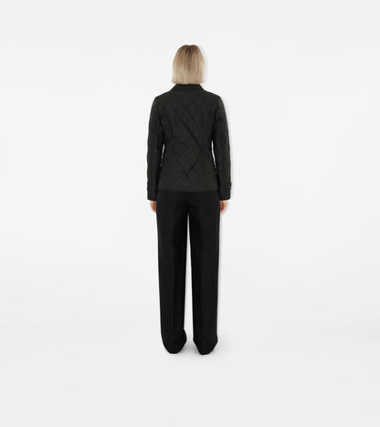 Quilted Thermoregulated Fernleigh Jacket in Black