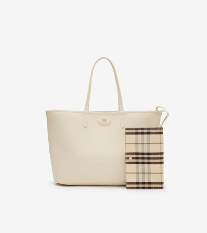 Medium Reversible Bloomsbury Tote in Soap beige/light beige