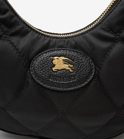Horseshoe Crossbody Bag in Black