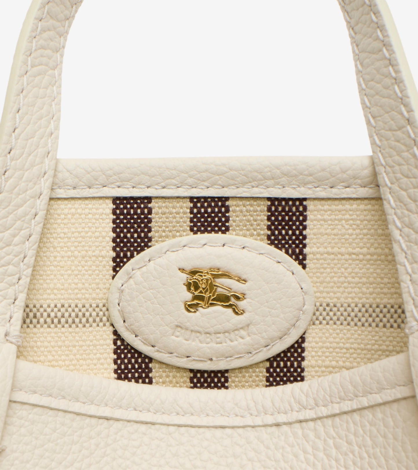Mini Reversible Bloomsbury Tote in Soap beige/light beige