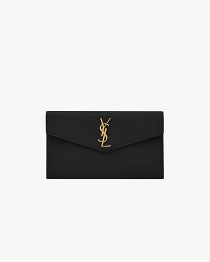 UPTOWN pouch in grain de poudre leather