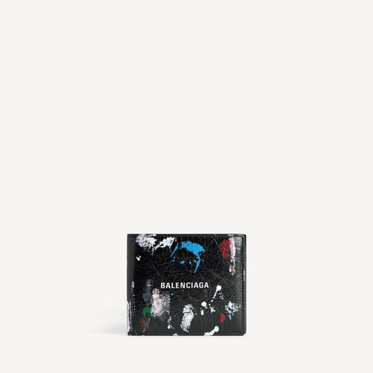 Cash square folded wallet