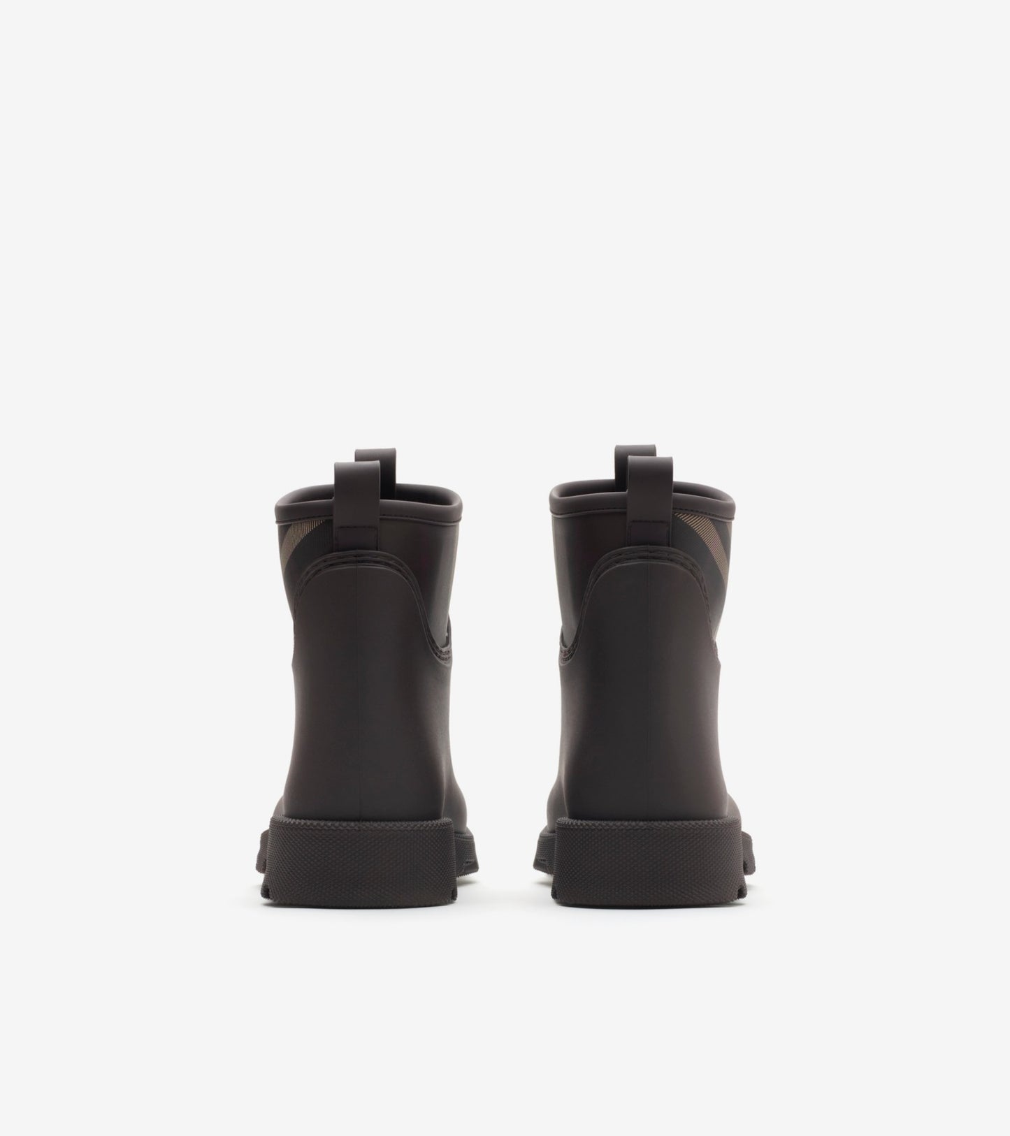 Rubber Marsh Stamp Low Boots in Brown/mahogany brown