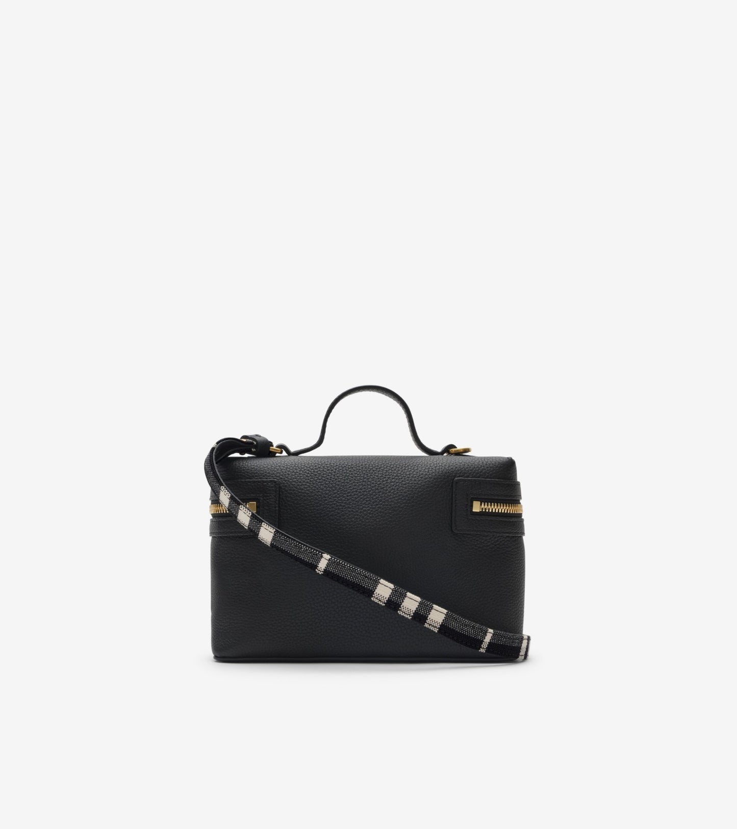 Bloomsbury Vanity Bag in Black/calico beige