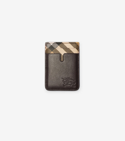 Pop Check Magnetic Card Case in Midnight blue