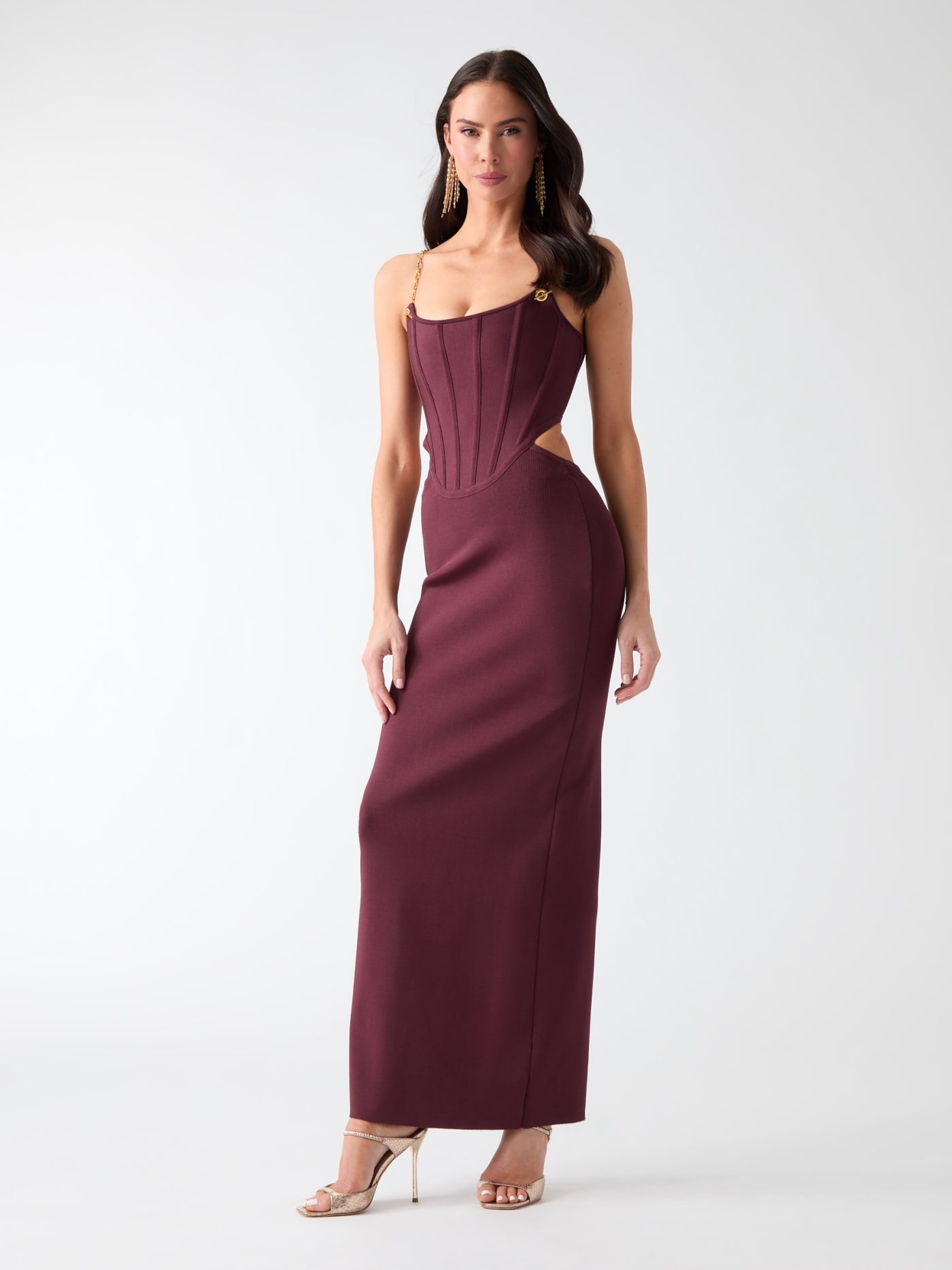 Aisha Corset Maxi Dress