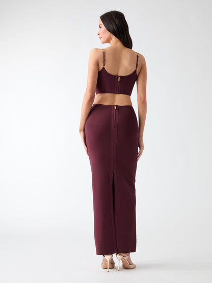 Aisha Corset Maxi Dress