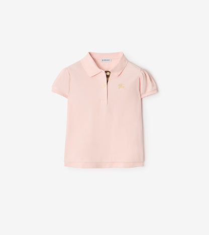 Cotton Polo Shirt in White