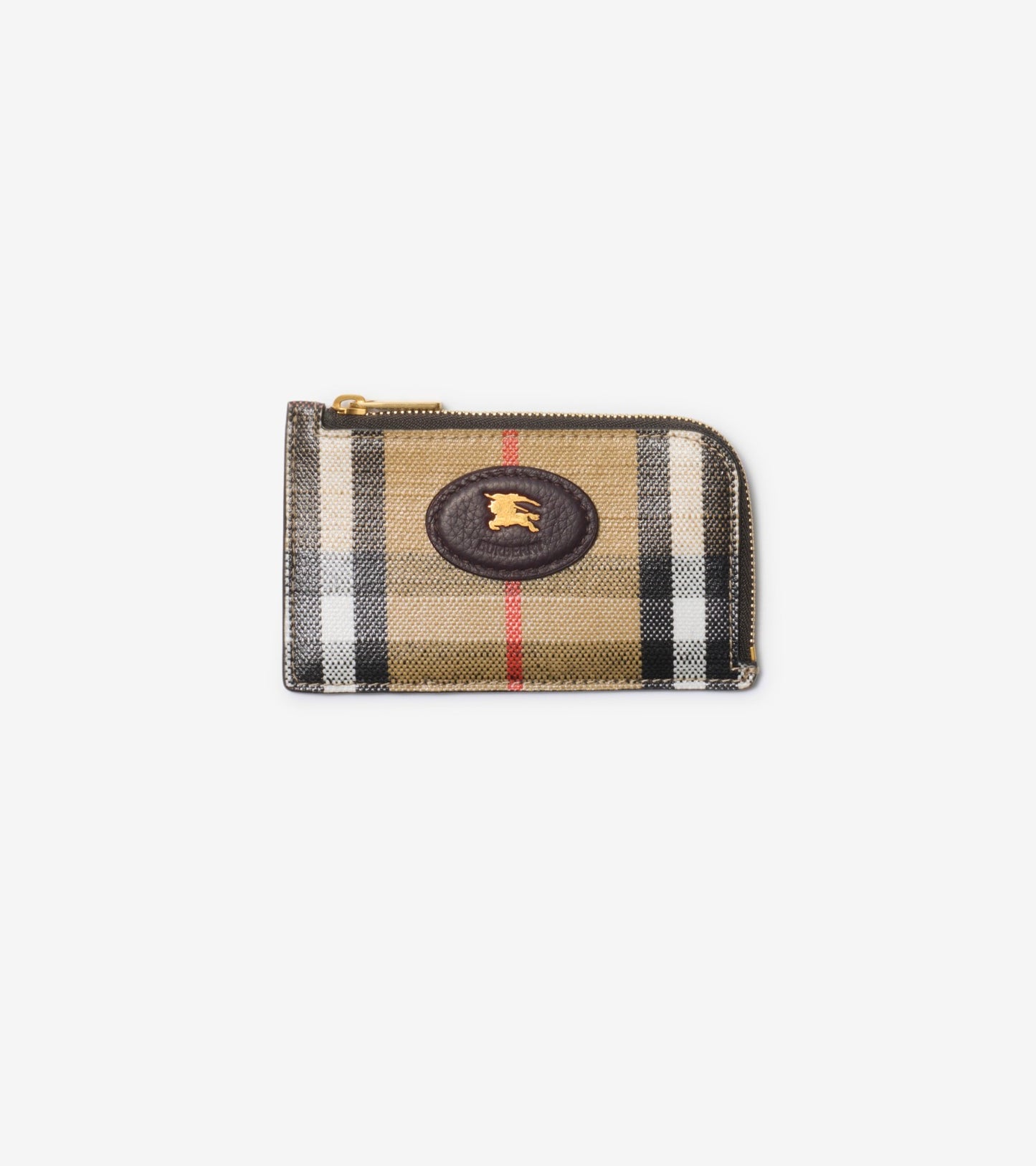 Highlands Zip Card Case in Sand beige