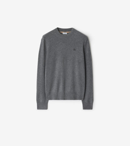 Cashmere Blend Sweater in Scorched brown
