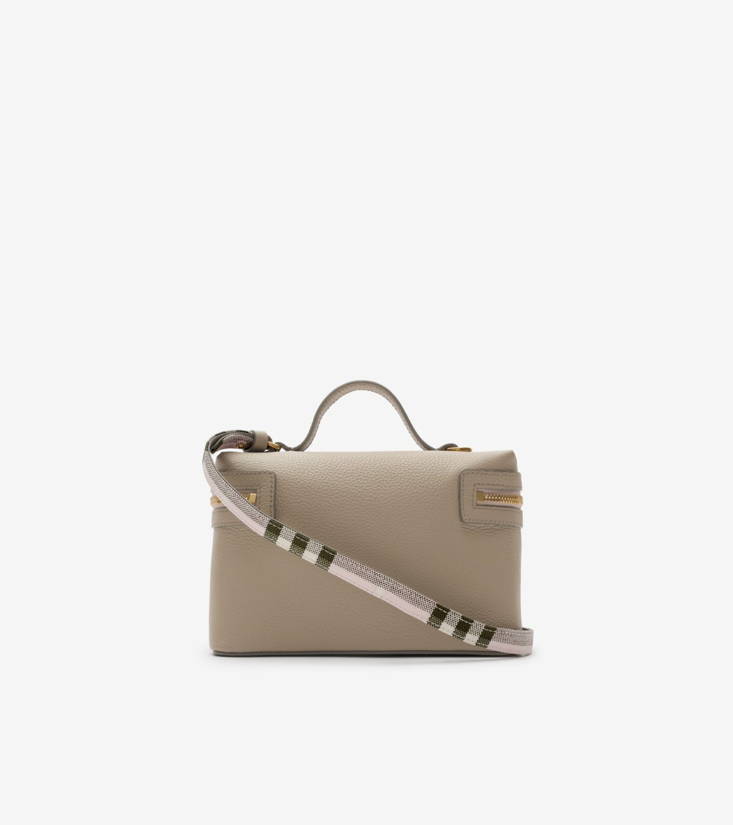 Bloomsbury Vanity Bag in Mushroom beige/mallow pink