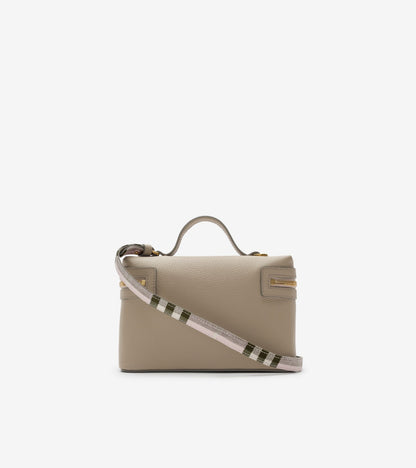 Bloomsbury Vanity Bag in Mushroom beige/mallow pink