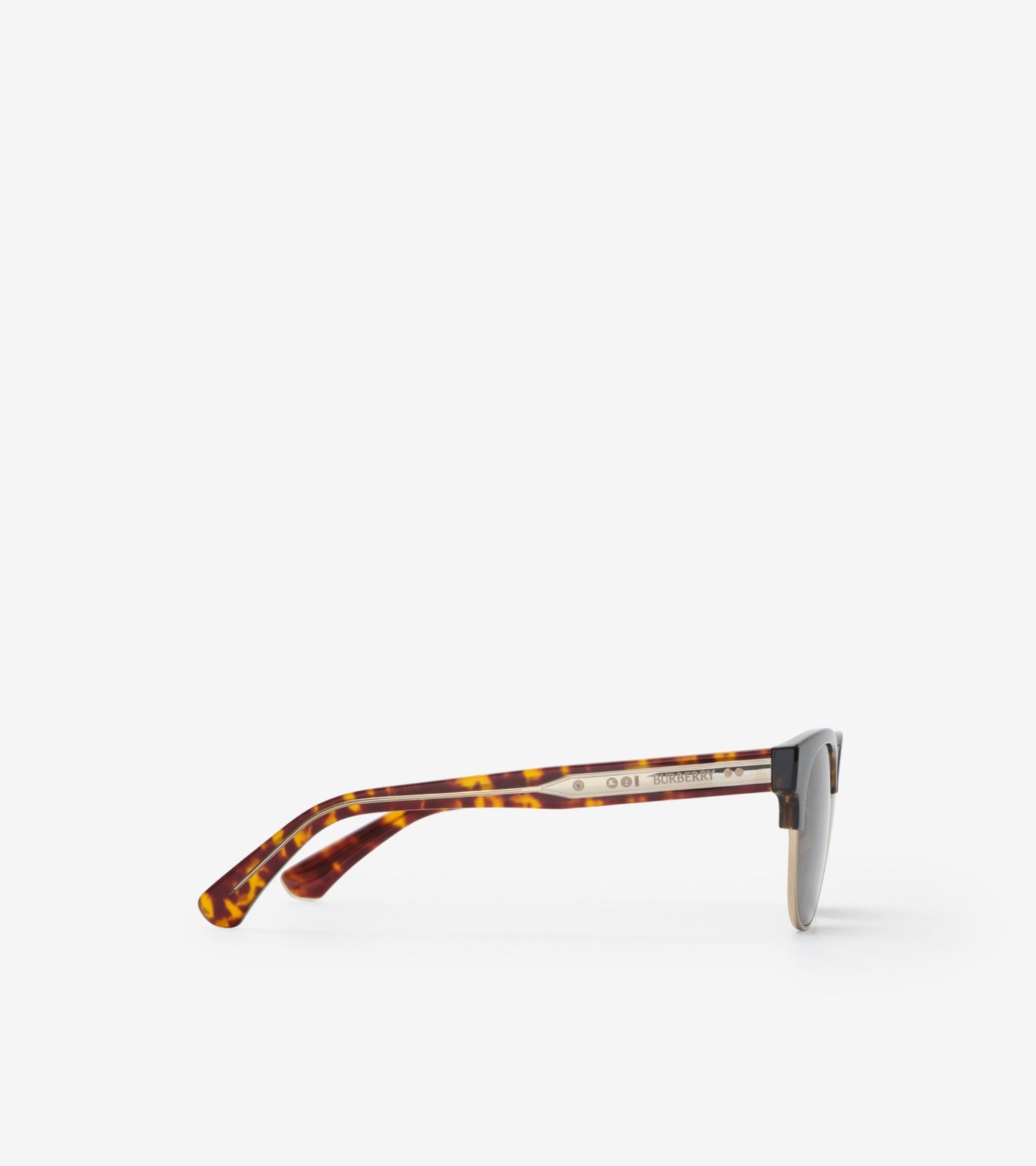 Classic Round Sunglasses in Dark havana