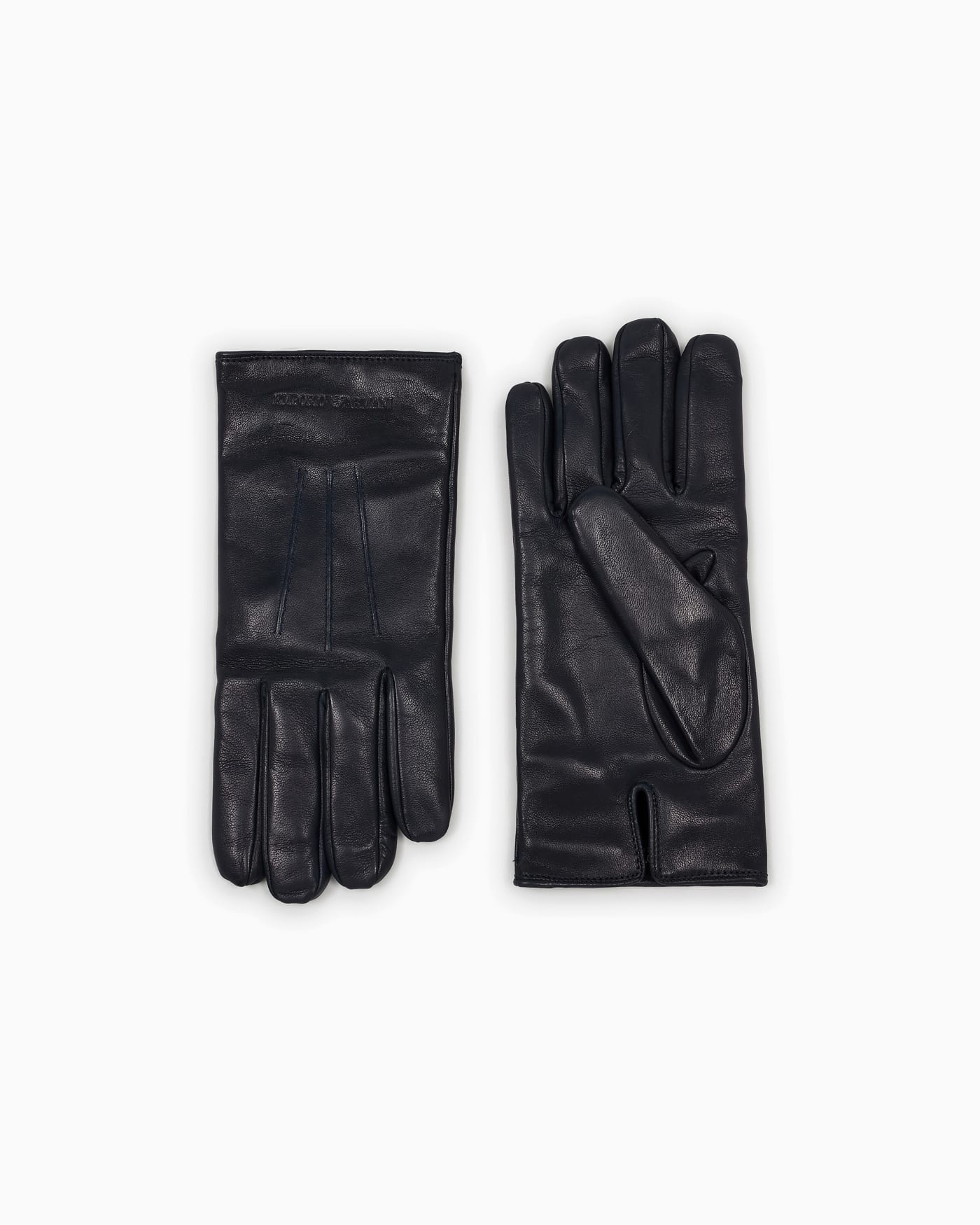 Wool-lined nappa gloves for man