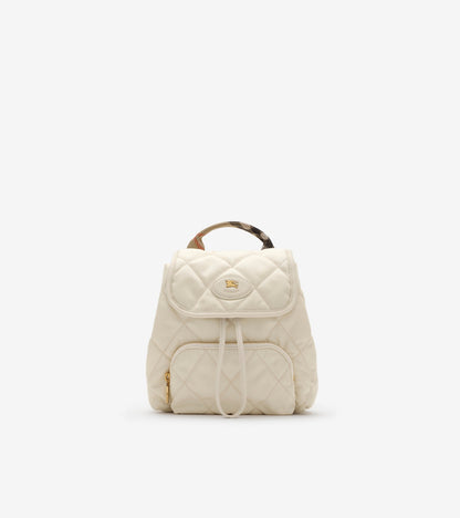 Mini Horseshoe Backpack in Sand beige