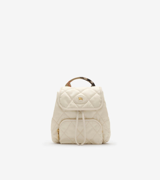 Mini Horseshoe Backpack in Soap beige
